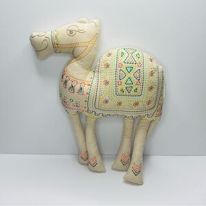 Embroidered Camel Plush Toy